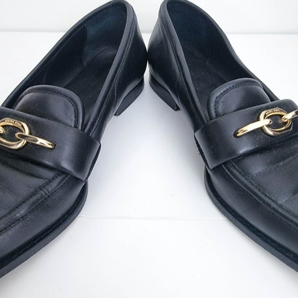 Anine Bing Selma Loafers in Black 39 9 - Picture 7 of 11